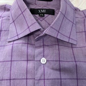 XMI Plaid Dress Shirt